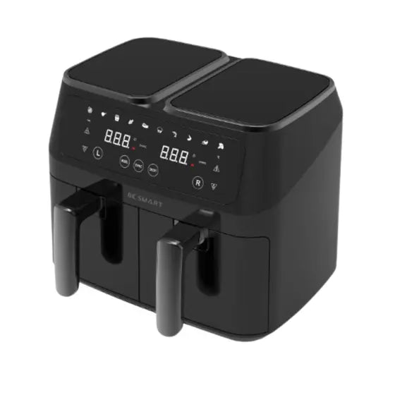 Fritadeira Dual Fryer Elétrica Preto 8,0L 220v - Be Smart