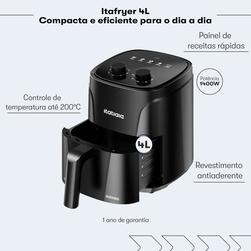 Fritadeira Itafryer 4L 127V Itatiaia